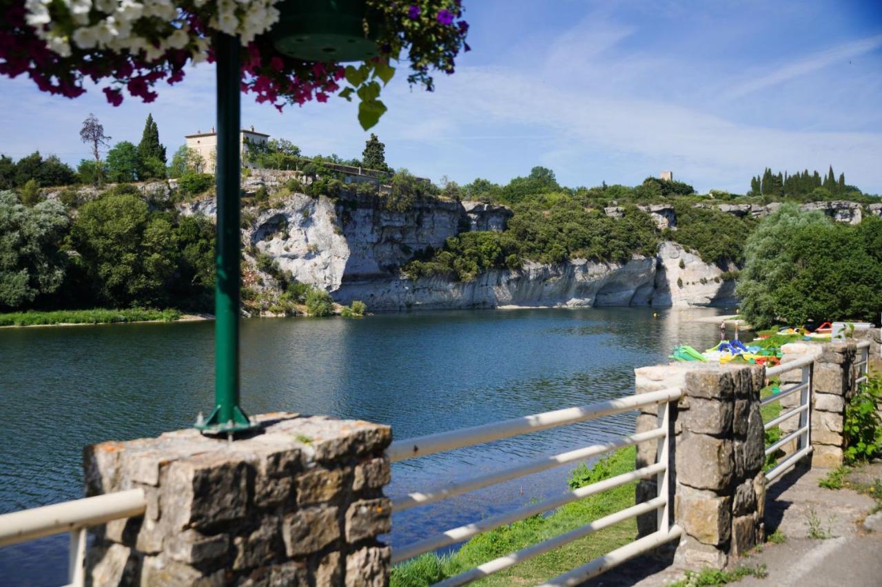 Ferienwohnung Les Verveines Saint-Martin-dʼArdèche Exterior foto